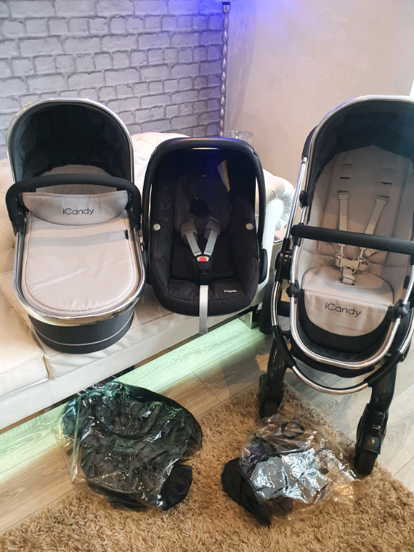 icandy peach 3 truffle travel system